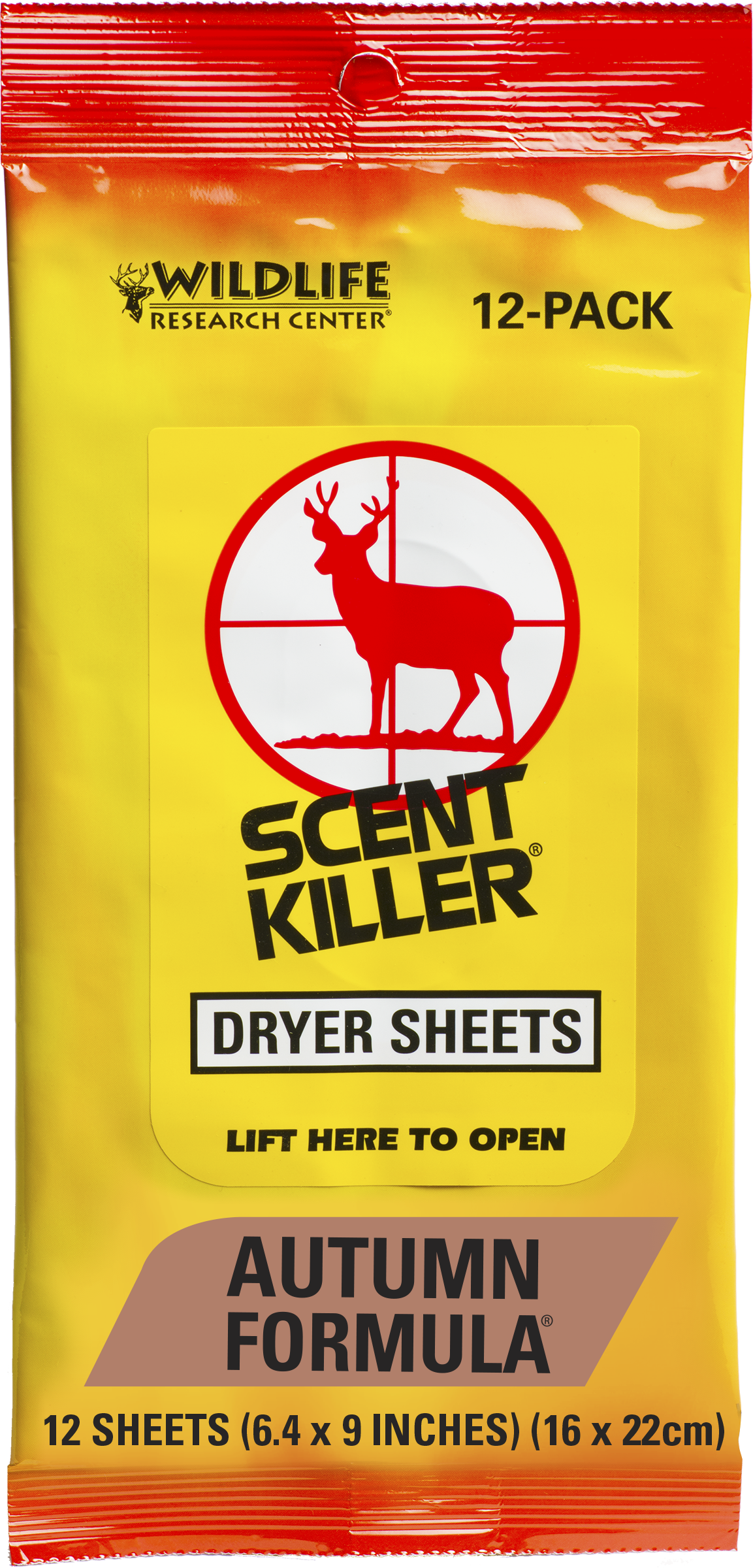 Scent Killer® Autumn Formula® Dryer Sheets
